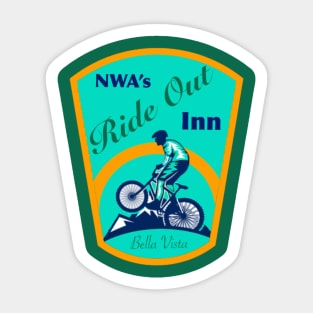 Ride Out Inn bnb logo Sticker